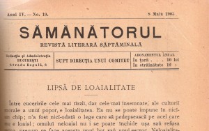 Revista SEMANATORUL